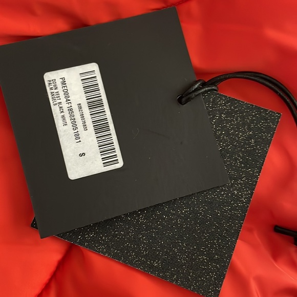 Palm angels reversible fluffy down vest - Picture 13 of 13